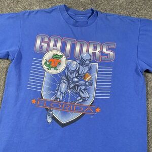 Vintage 90s Florida Gators Tultex Box Short Sleeve Single Stitch Shirt Mens XL